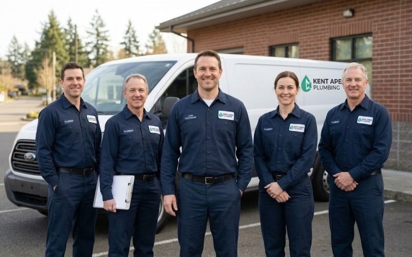 The Kent Apex Plumbing team