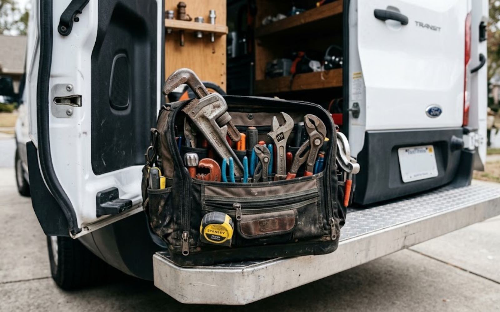 Kent Apex Plumbing service van